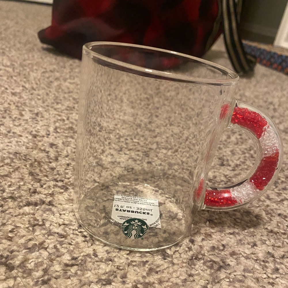 New 2021 Starbucks candy cane mug
